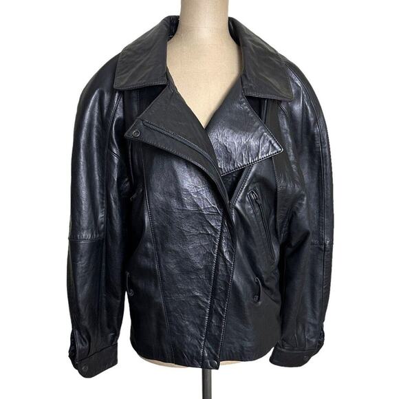 Michael Hoban North Beach Leather Vintage Jacket - Picture 1 of 10